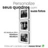 quadro de fotos personalizavel em vidro