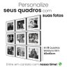 kit9 quadros de fotos personalizavel em vidro