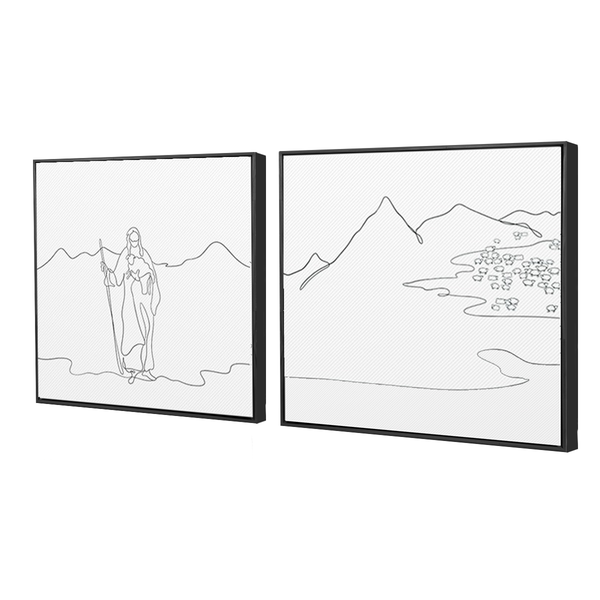 jesus e as ovelhas mari angulo preta