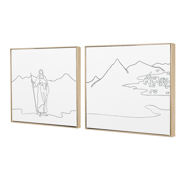 jesus e as ovelhas mari